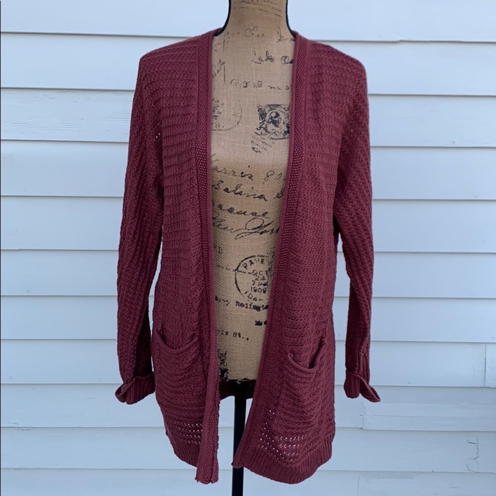 Pink Rose sweater size large
